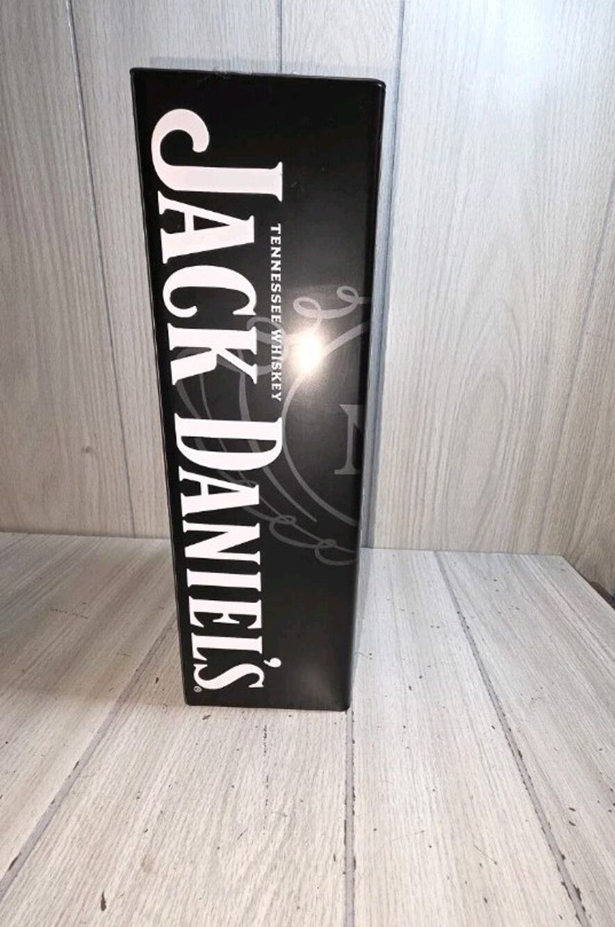 Jack Daniels Old No 7 Whiskey Tin Black Box Limited Ed. Series Tin Only